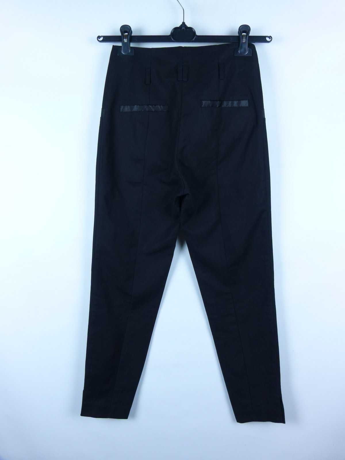 H&M eleganckie spodnie chinosy wysoki stan / 34