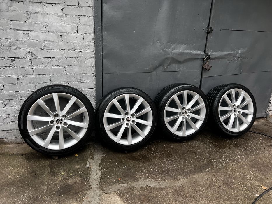 Диски Alaris Шины R18 5x112 Skoda Octavia RS, A7,A5,SuperB,VW,VAG