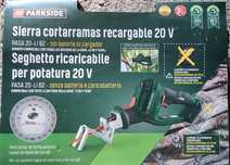[NOVO]Serra de Poda 20V Parkside s/Bateria
