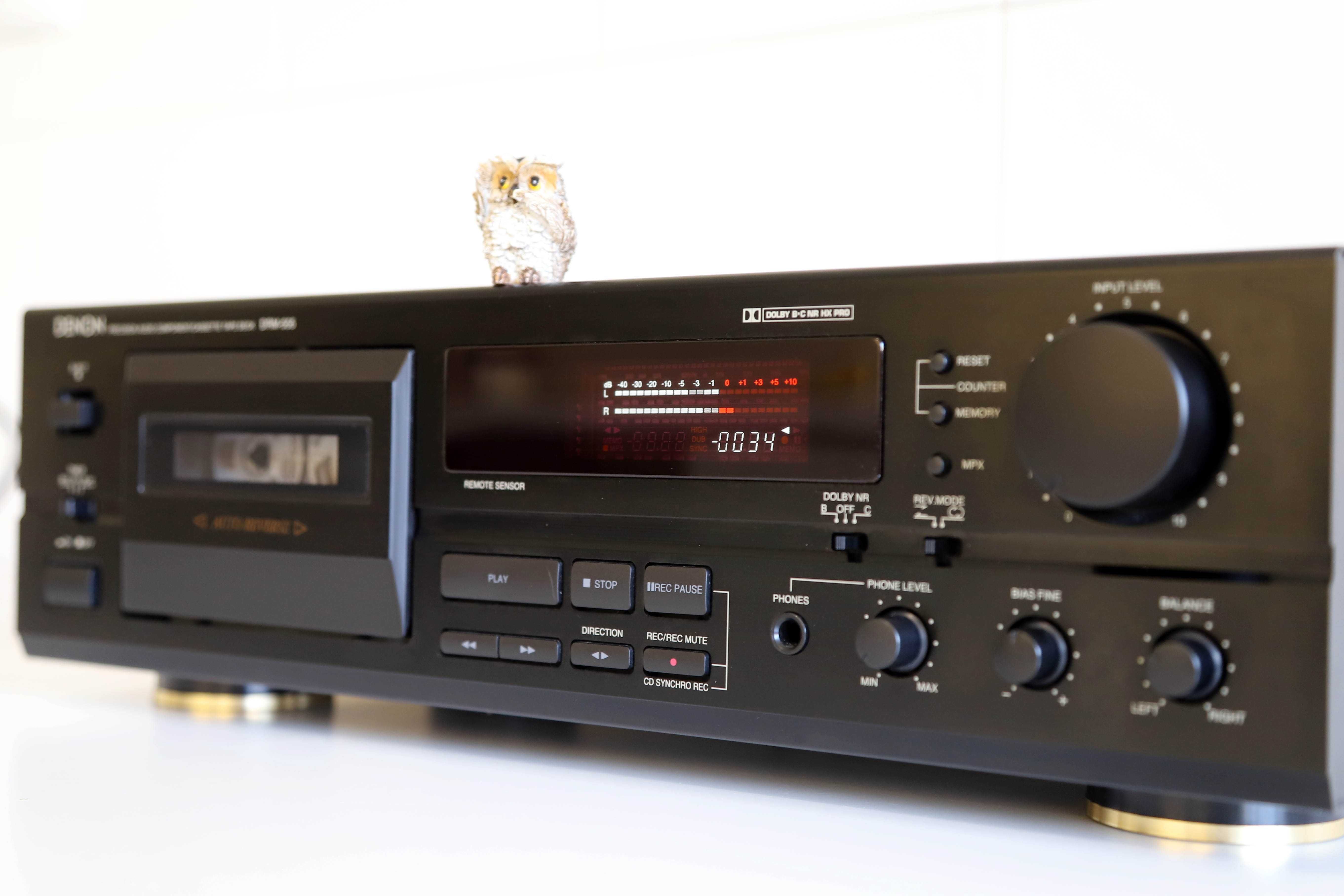 Denon DRM-555 Tape Deck Cassetes autoreverse