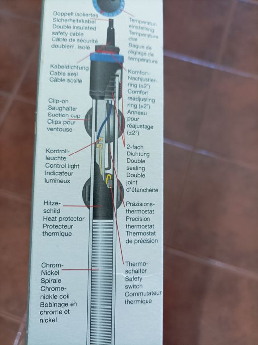 Aquecedor de aquário