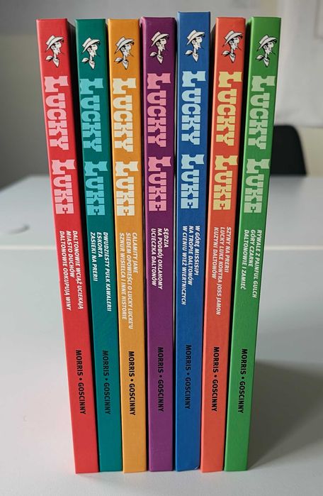 Komplet Lucky Luke komiks wydania zbiorcze (integral)