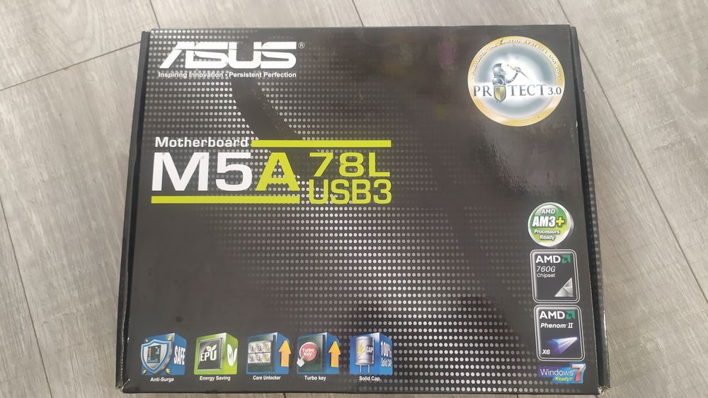 Материнская плата ASUS M5A78L (SATA3/USB 3.0)   Socket AM3+