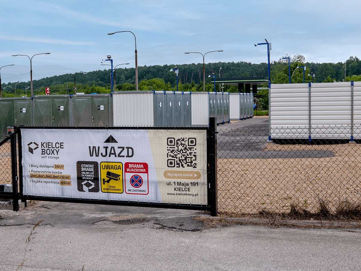 Magazyny samoobsługowe na wynajem 1 Maja 191 Kielce self storage