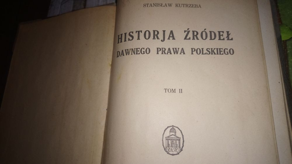 Stara Księga Historja Źródeł Dawnego Prawa Polskiego Tom 2