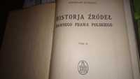 Stara Księga Historja Źródeł Dawnego Prawa Polskiego Tom 2