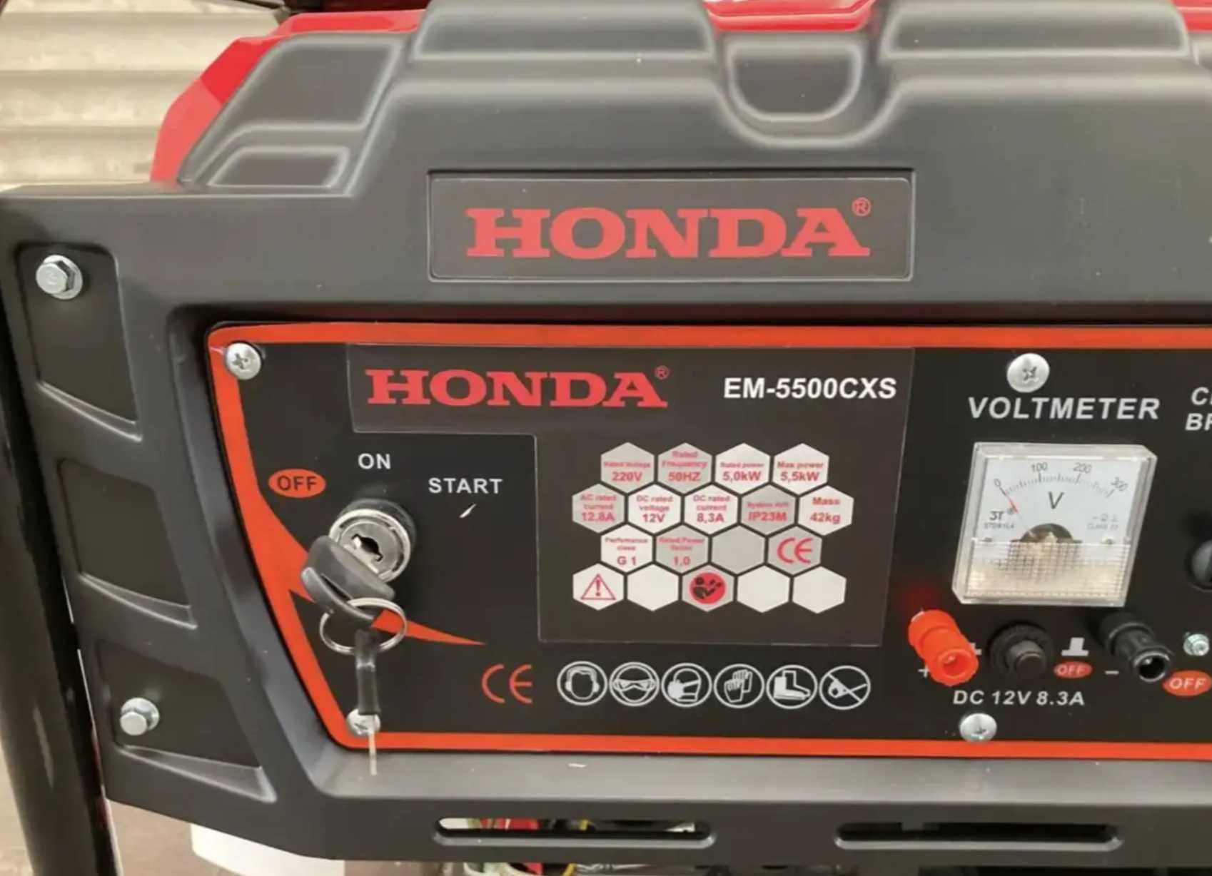 Електрогенератор 5 кВт HONDA 5500 Генератор електростартер автозапуск