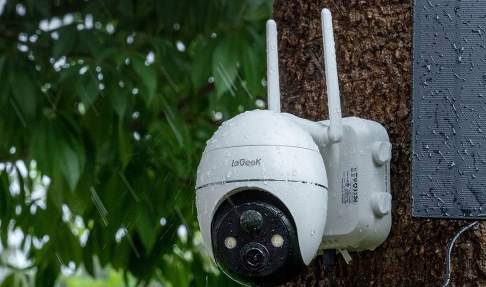 Kamera Zewnętrzna Obrotowa Akumulator Bezprzewodowa IP WiFi 2K
