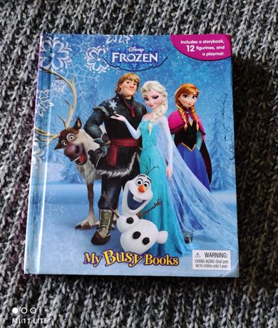 Книга с игровым полем и фигурками Disney Frozen Холодное сердце