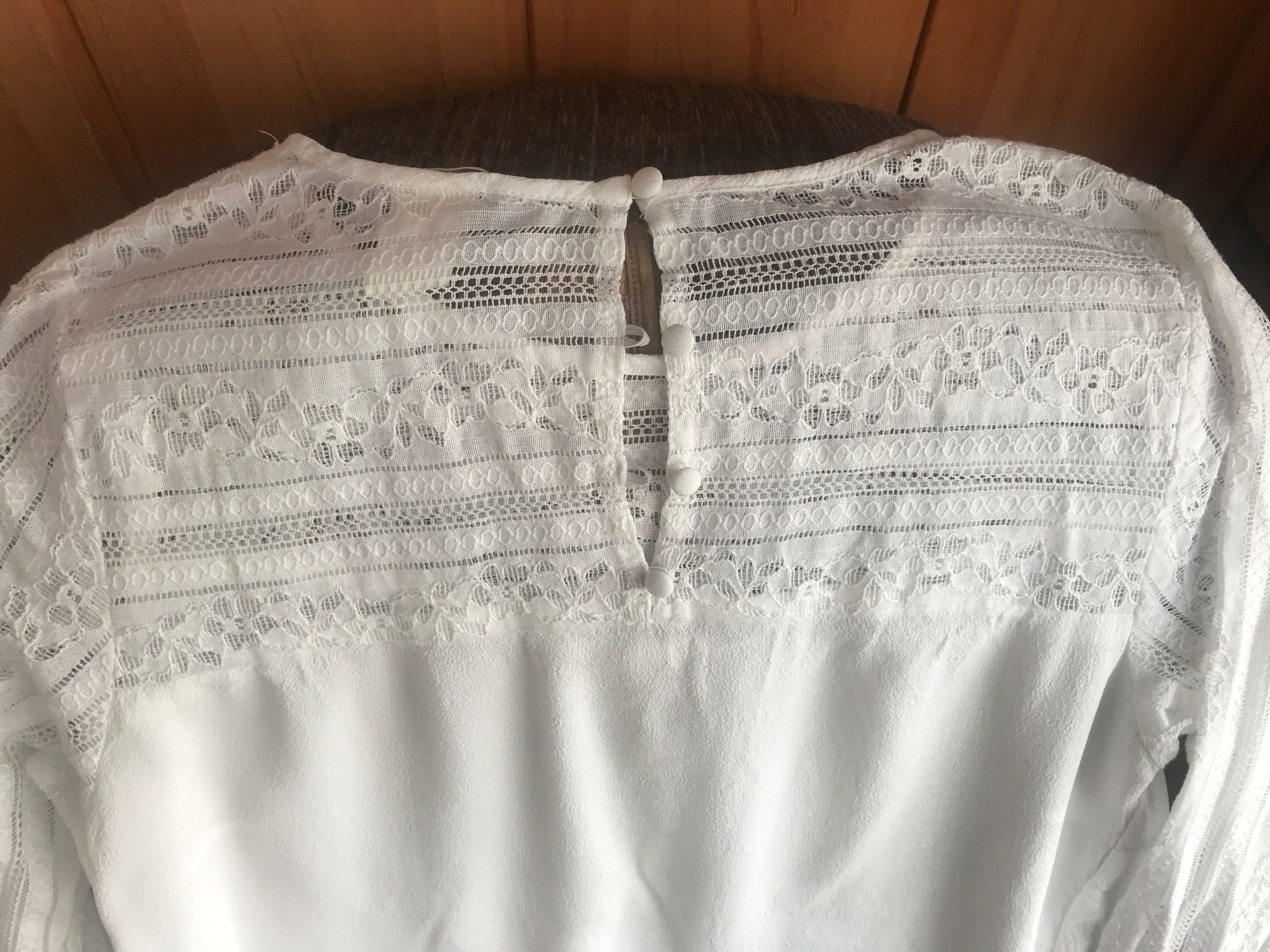 Блуза з гіпюром H&M, розмір 42-44