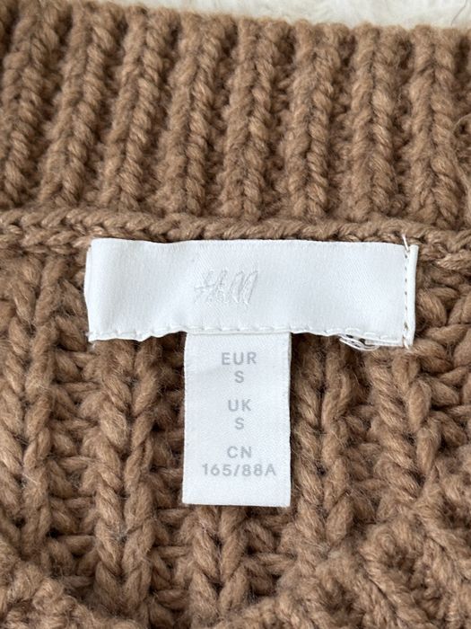 светр h&m карамельний беж оверсайз