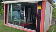 Contentor com WC para Stand