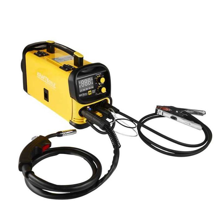 Spawarka migomat IGBT gaz/ bez gazu MIG/ MMA/ TIG 220A KD1882 NOWA