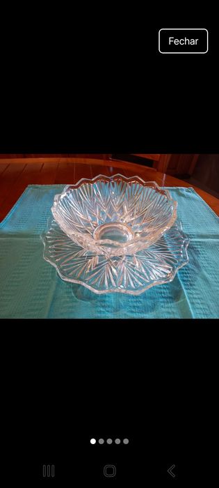 Conjunto de Vidro Prensado