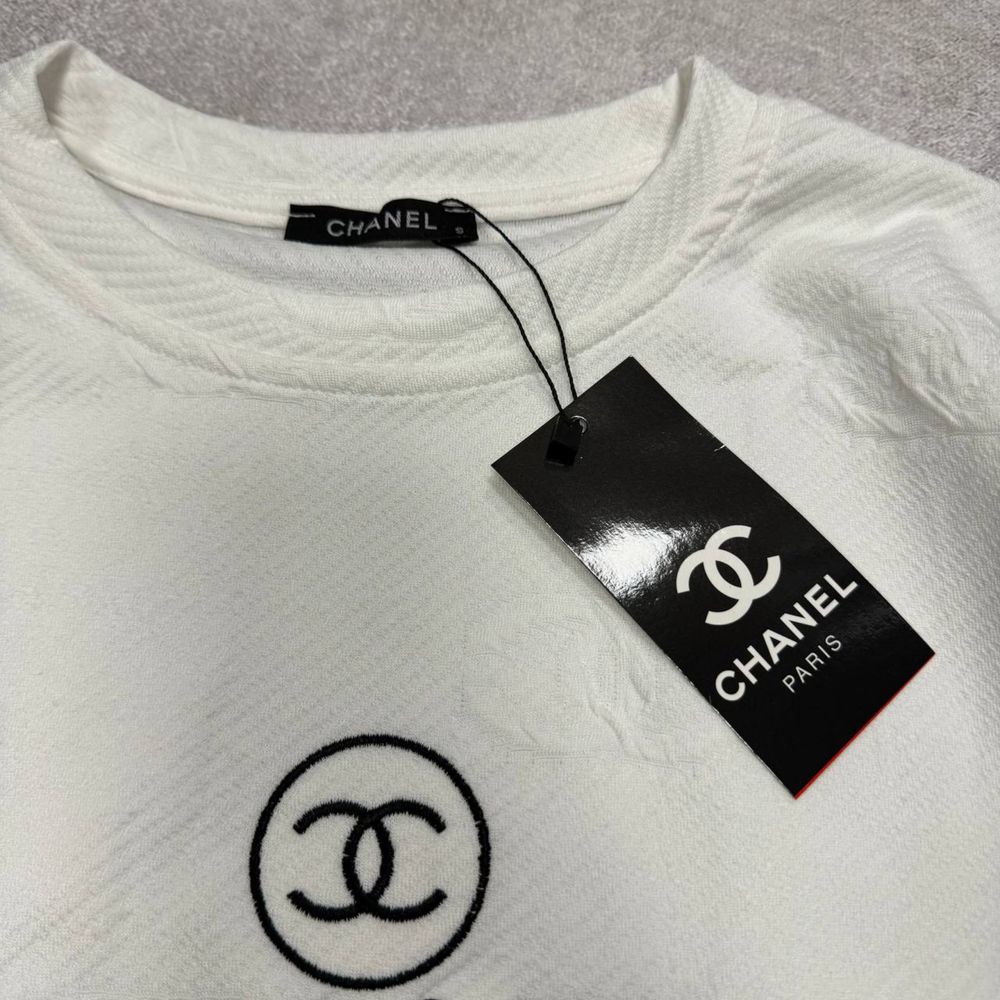 EXCLUSIVE CHANEL| Женский костюм Chanel| S-XL| белый| качество-LUX