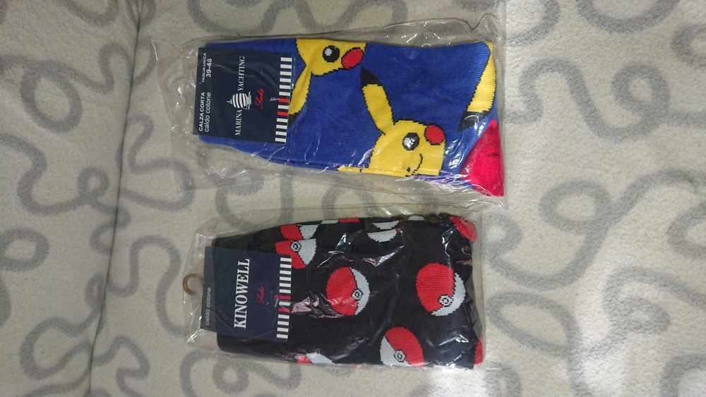 Skarpetki Pokemon Pokeball i Pikachu 2 pary