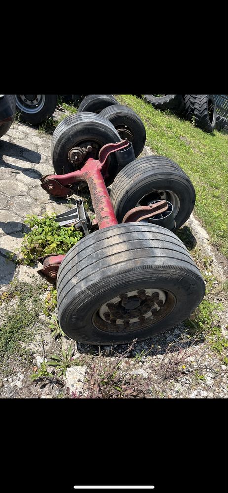 Osie Oś do przyczepy naczepy opony 19.5 SAF Mercedes ROR Duży wybór