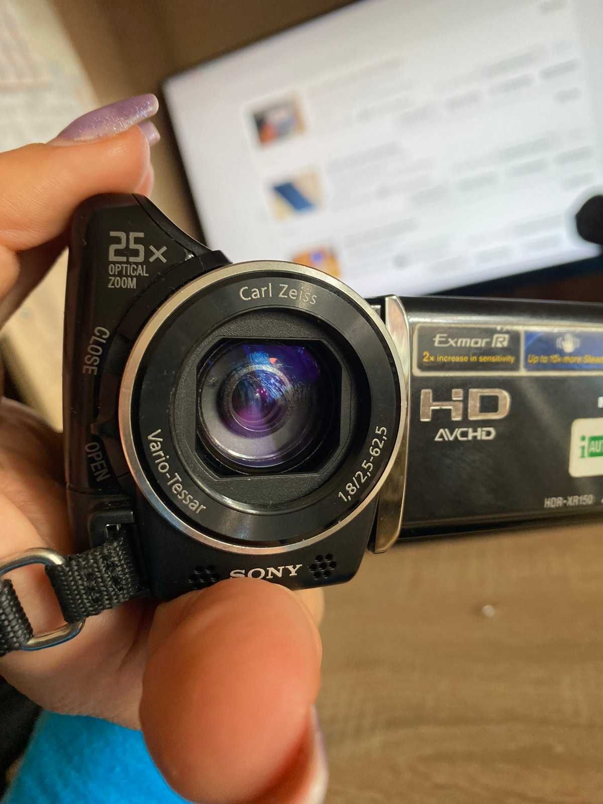 камера с высоким качеством sony HDR-XR150 3.1 mega pixels