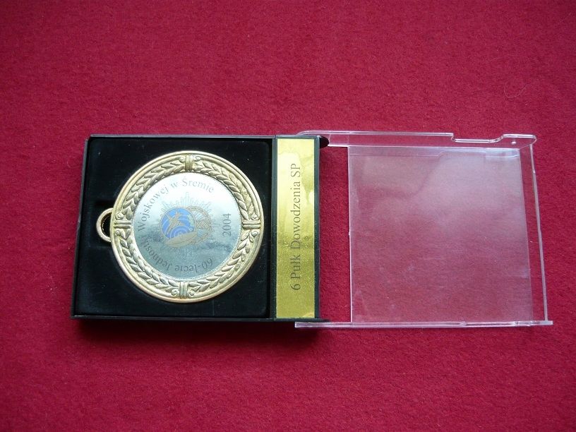 Medal 6 pułk dowodzenia 60-lecie jednostki 2004