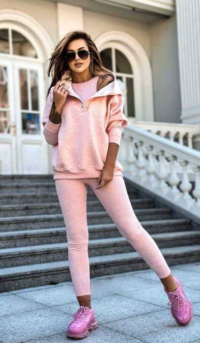 Komplet Aszmi 3 części top + bluza+ legginsy 7 kolorów