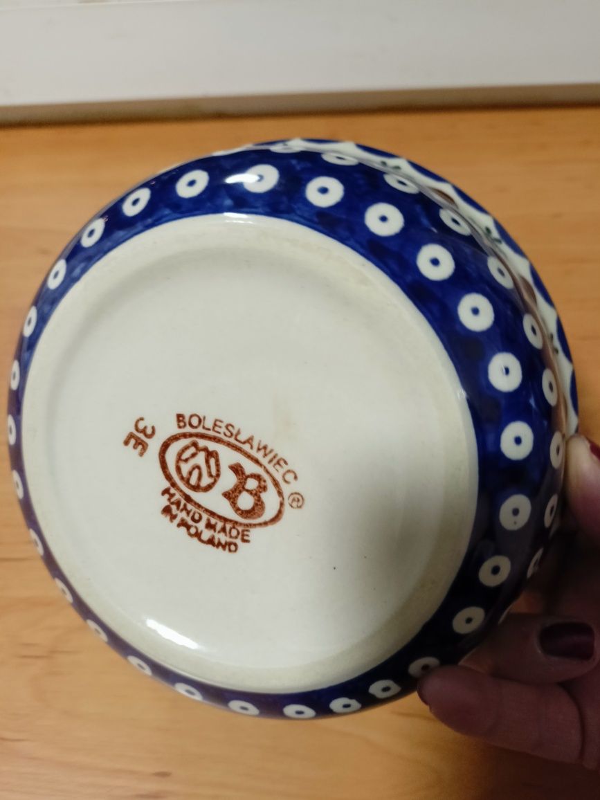 Ceramika Bolesławiec - miseczka salatkowa