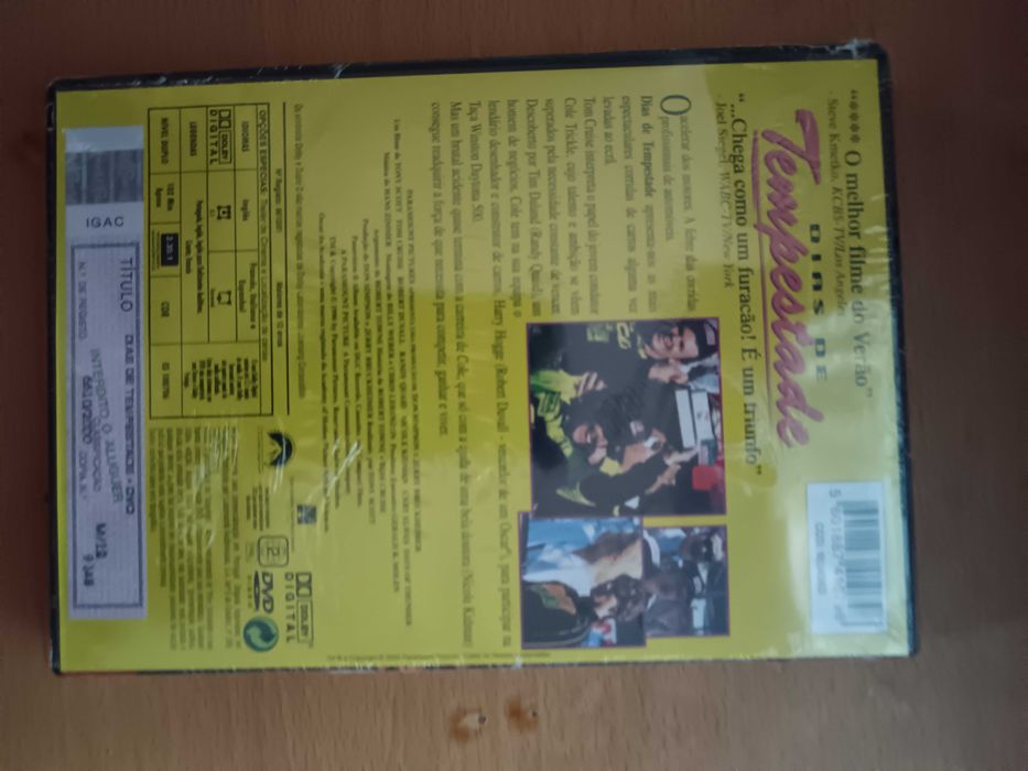filme dvd original - dias de tempestade - selado