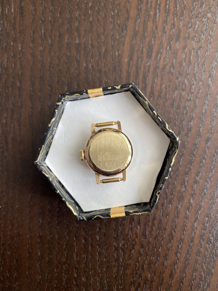 Złoty zegarek biżuteryjny Cardinal 585 14k