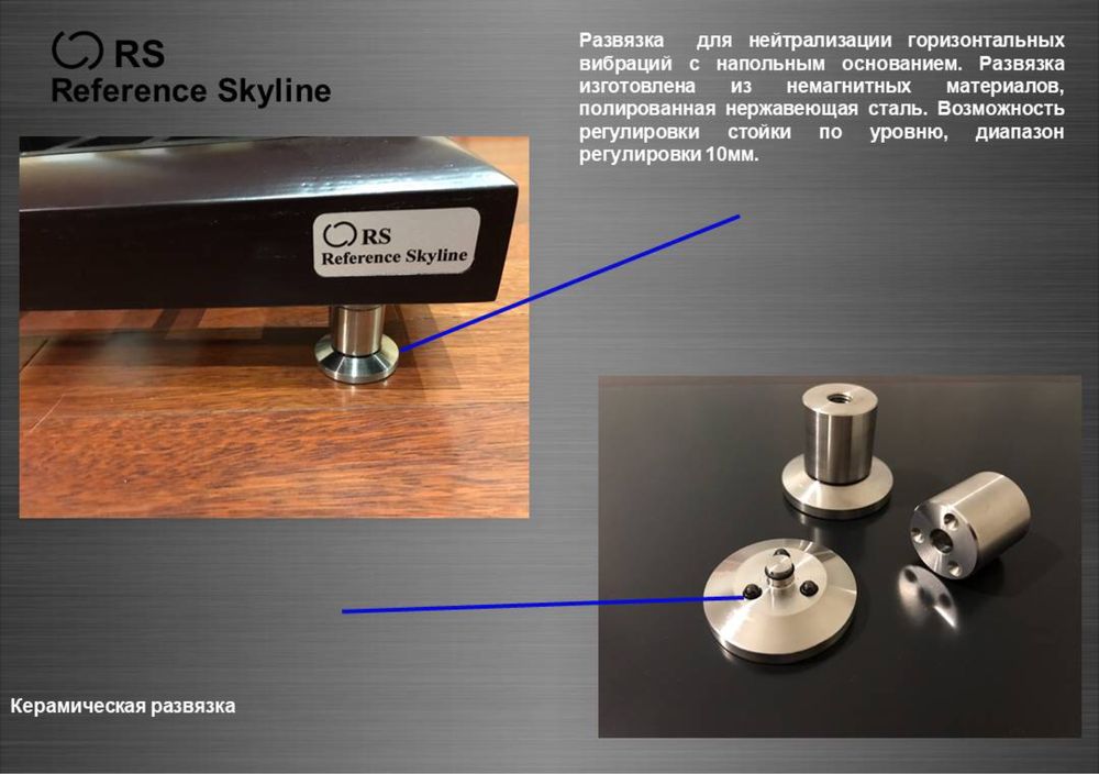Стойка для аудио Hi-Fi Hi-End Finite Elemente, HRS, Copulare, Harmonix