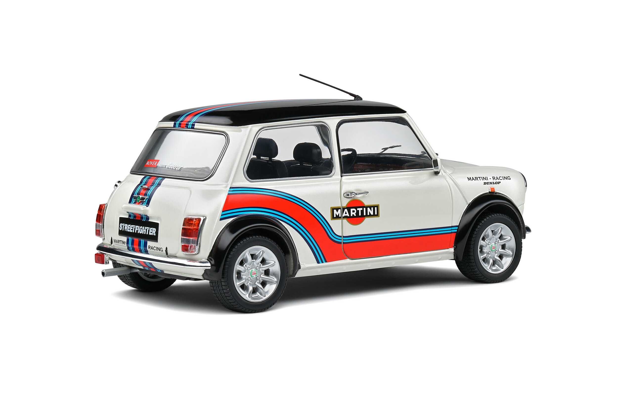 Mini Cooper Sport Martini Racing Solido 1:18