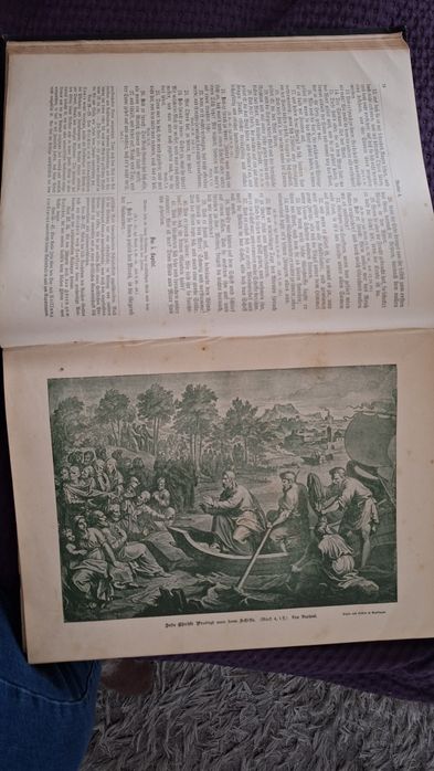 Nowy Testament Marcin Luter Biblia ok 1900 stara antyk