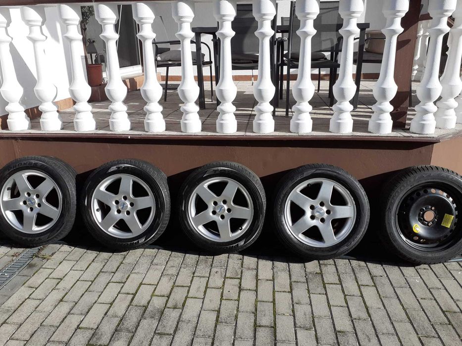 komplet 5 kół FORD z oponami 205 55 R16