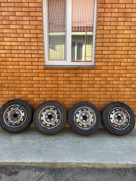 Комплект дисків R16 5x130 DIA89.1 з шинами 195/65 R16 C 8 мм