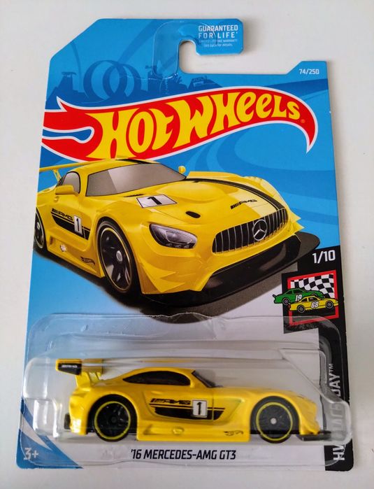 Hot Wheels Mercedes AMG GT3 - model 2016