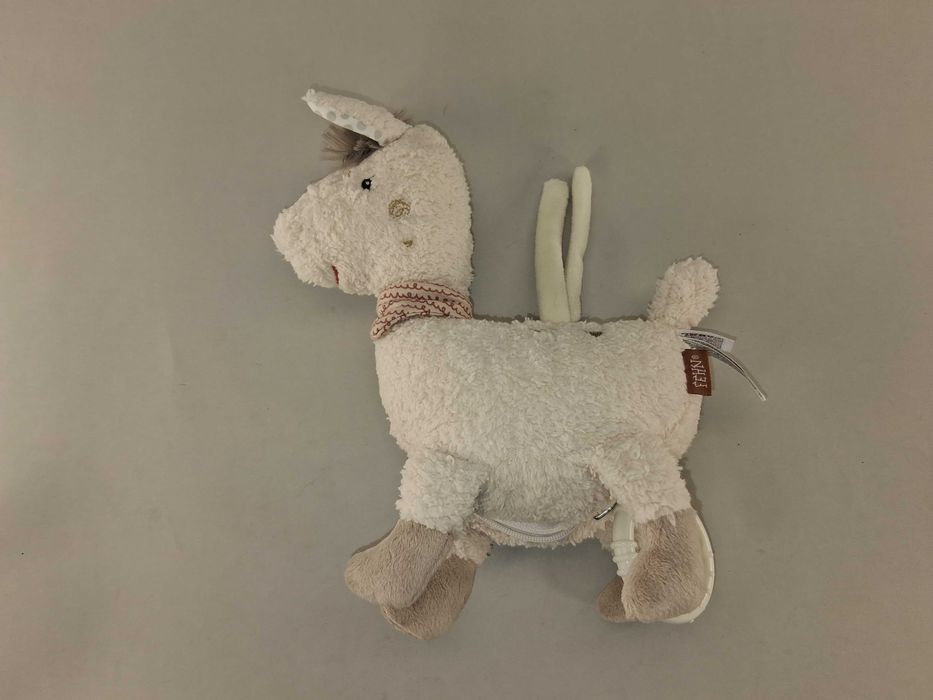 N066 Pozytywka Lama Pluszak Maskotka Fehn Peru Spieluhr