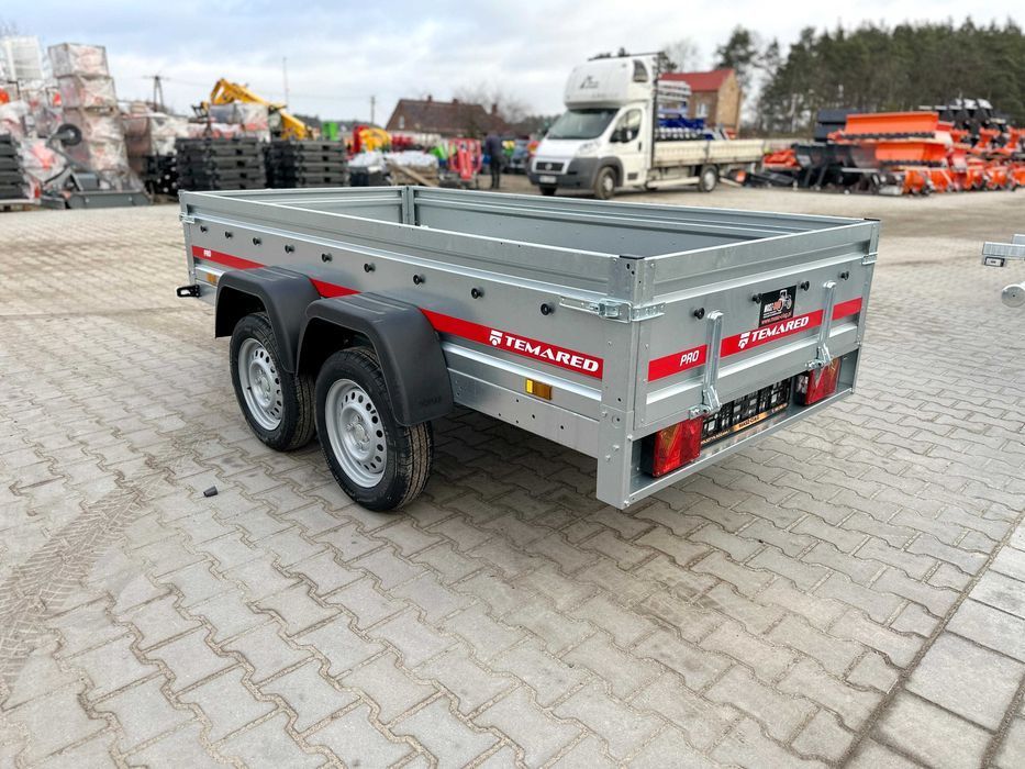 Nowa Przyczepka Samochodowa Temared PRO 2612/2 Przyczepa Dwuosiowa