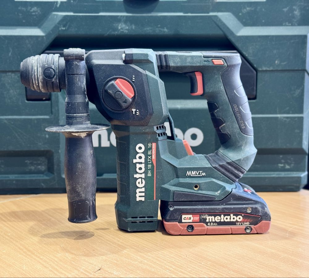 Młotowiertarka Akumulatorowa METABO BH 18 LTX BL 16 + 2x Aku 4.0Ah