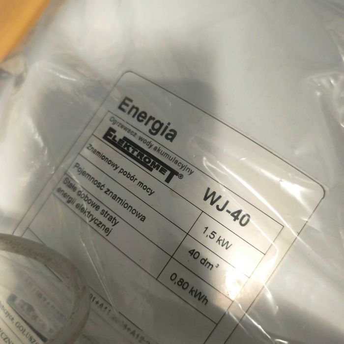 Bojler mister wj40 elektromet elektryczny podgrzewacz