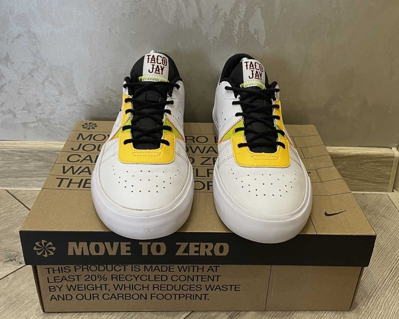 Оригінальні шкіряні кеди nike air jordan series taco jay