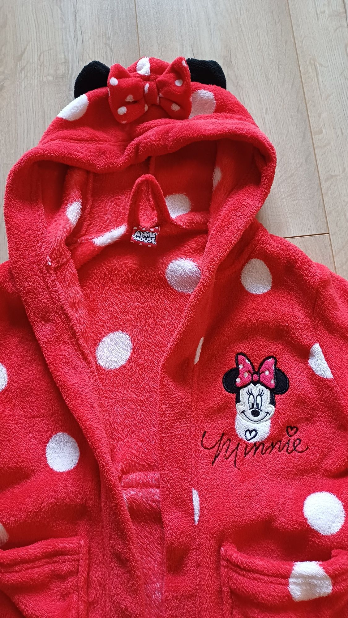 Szlafrok dziewczęcy Disney Minnie 98-104