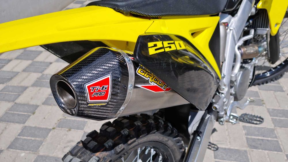 Suzuki Rmz 250 jak NOWA 6 MTH od NOWOŚCI  Kxf Polecam Sxf i Yzf