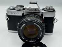 Minolta XD 7 XD7 z Rokkor 50 1.4