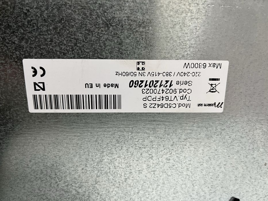 Płyta Mastercook ceramiczna |12msc |BD stan |Dowóz