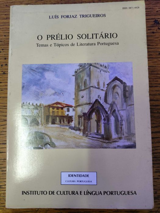 Livro "O Prélio Solitário" de Luís Forjaz Trigueiros