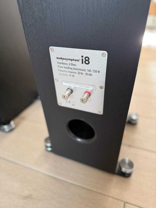 Kolumny podłogowe Audiosymptom i8 jak Klipsch Magnat JBL KEF Dali Heco