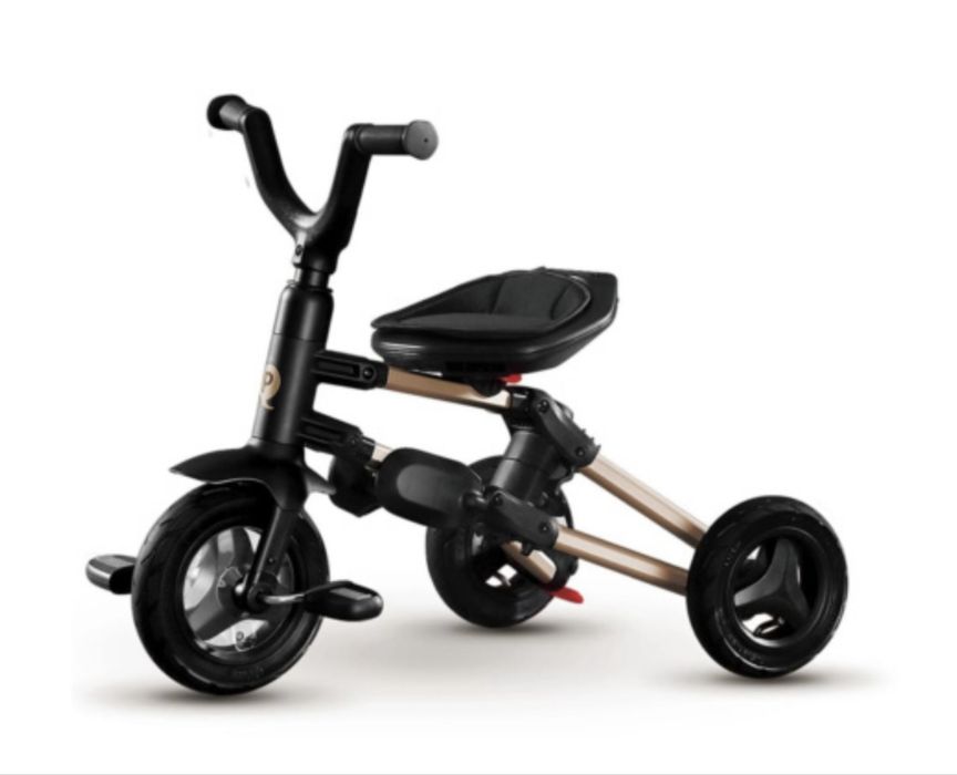 Велосипед складаний триколісний Qplay Nova + Rubber Gold