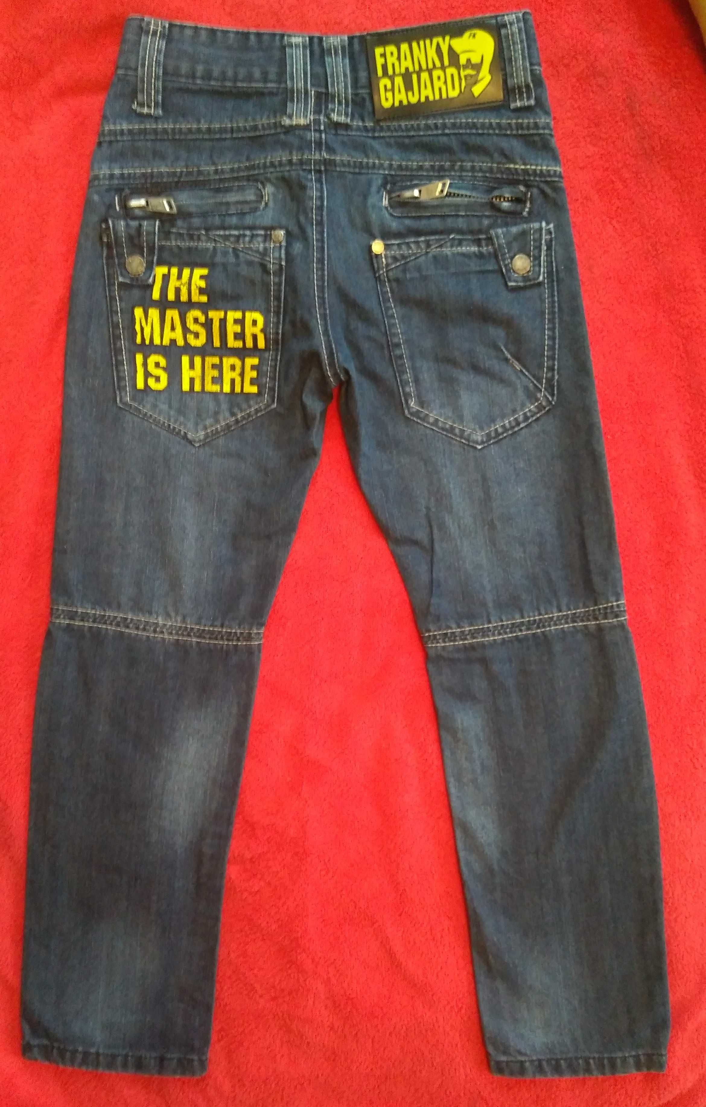 Franky gajard Фирменные стильные джинсы на мальчика Зауженные резинке