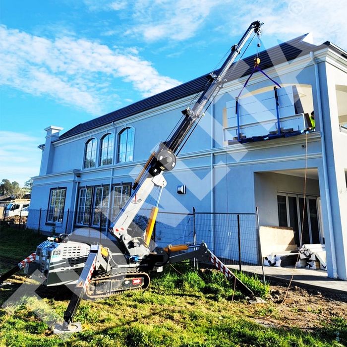 Mini żuraw 3 tony, żuraw na gąsienicach, miniżuraw