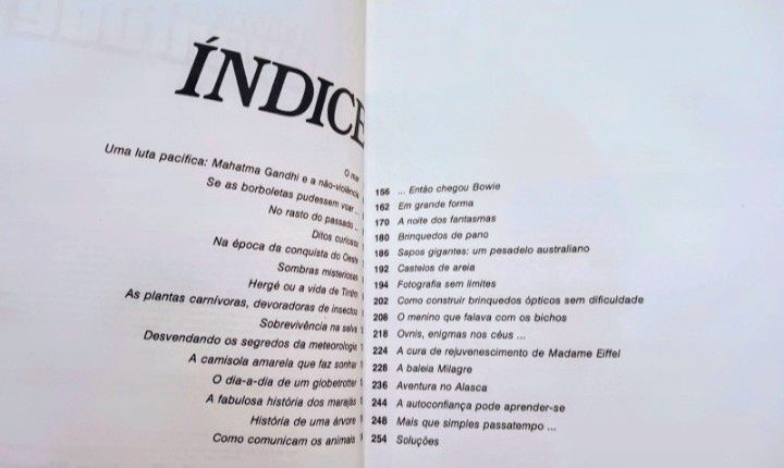 O livro da juventude, Vol. I e II