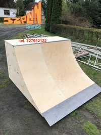 Quarterpipe H80 x 180 cm x 190 cm DIY Szplinramps