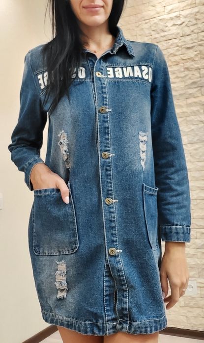 Джинсовая куртка в идеальном состоянии